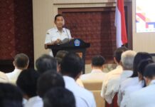 Sekda Eddy Mulya Tegaskan Komitmen Pemerintahan Bersih saat Sosialisasi dan Rakor Pengawasan 2026 Rakor Pengawasan 2026