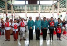 Bergerak dan Berbagi di Kabupaten Tabanan, Putri Koster Dorong Tiga Kecamatan Jadi Pilot Project PSBS Bergerak dan Berbagi