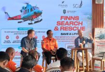 FINNS Beach Club Dorong Standar Keamanan Wisata Lewat Helikopter SAR Berteknologi Hoist