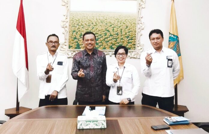 Kepala Perwakilan BKKBN Provinsi Bali melakukan audiensi dengan Sekretaris Daerah (Sekda) Provinsi Bali, pada Senin 23 Februari 2026. sumber foto : BKKBN Bali