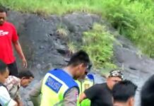 Pulang dari Kundangan, Mobil Terjun ke Jurang, Pengemudi Tewas di Tempat Pulang dari Kundangan, Mobil Terjun ke Jurang, Pengemudi Tewas di Tempat