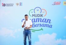 Sambut Idulfitri 2026, PLN Berangkatkan 500 Pemudik dari Denpasar Lewat Program Mudik Gratis eneral Manager PLN UID Bali Eric Rossi Priyo Nugroho memberikan sambutan sesaat sebelum dilakukan pelepasan peserta Program Mudik Nyaman Bersama di Terminal Ubung, Denpasar.