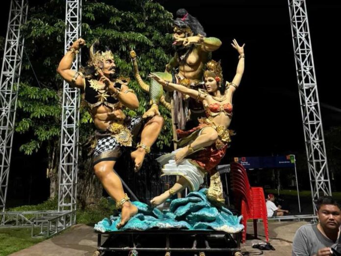 “Salah Tampi” Wakili Dalung Permai ke Final Lomba Ogoh-Ogoh Badung
