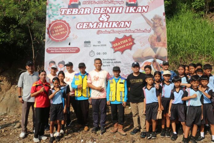 Sambut HUT Ke-422 Kota Singaraja, Pemkab Buleleng Tebar 30 Ribu Benih Nila dan Gelar Gemarikan untuk Cegah Stunting