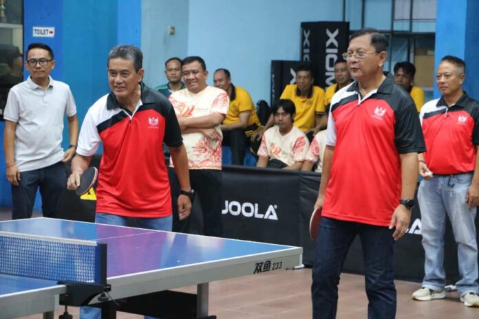 Bangun Sinergi dan Prestasi, Bupati Sutjidra Jadikan Kejuaraan Tenis Meja Momentum Pembinaan Atlet