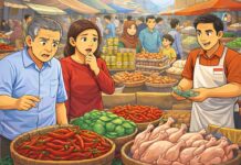 Stok dan Harga Kebutuhan Pokok di Karangasem Stabil Jelang Nyepi dan Lebaran Ilustrasi sembako di pasar