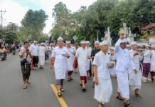Ikuti Rangkaian Upacara Mapepada, Bupati Sutjidra Dorong Umat Hindu Maknai Catur Brata Penyepian Catur Brata Penyepian