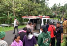 Kecelakaan Tunggal di Jalur Antosari-Pupuan, Pemotor Tewas Tabrak Beton Jalan Kecelakaan Tunggal