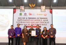 OJK Bali Luncurkan Modul Ajar Literasi Keuangan bagi Pelajar Tingkat SMA/MA OJK Bali