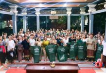 TP PKK Denpasar Masifkan Sosialisasi Pengelolaan Sampah Berbasis Sumber di Tingkat Banjar Sosialisasi Compost Bag