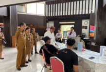 Sekda Eddy Mulya Cek Kesiapan Pelayanan Publik Kota Denpasar Saat Cuti Bersama Idulfitri 2026 Pelayanan Publik Kota Denpasar