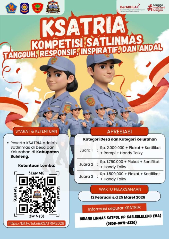 Satpol PP _bpn Satpol PP Buleleng Luncurkan Inovasi KSATRIA 2026, Momentum Penguatan Satlinmas