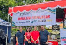 IKPI Buleleng Edukasi Pelaporan SPT di Car Free Day Singaraja, Wakil Bupati Turut Kunjungi Stand Konsultasi IKPI Buleleng