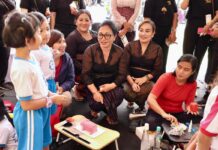 Bunda PAUD Kota Denpasar Tinjau Lomba Kreativitas Anak dalam Gebyar PAUD 2026 Gebyar PAUD Kota Denpasar 2026
