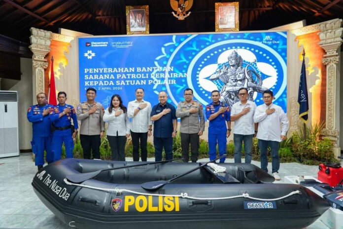BaliPortalNews_ ITDC ITDC Tingkatkan Standar Keamanan Kawasan Wisata melalui Dukungan Sarana Patroli Perairan