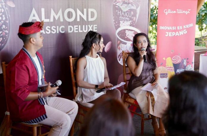 Head of Marketing Glico WINGS, Mulyarasti Soehoed berbagi pandangan tentang Kampanye Stay Zen Bareng HAKU. Sumber Foto : Istimewa
