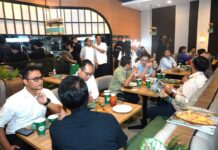 The Pizza Company Resmi Hadir di Indonesia, Tawarkan Cita Rasa Asia yang Berani Suasana store pertama The Pizza Company di Indonesia