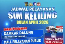 Jadwal SIM Keliling Polres Badung Bulan April 2026 Jadwal SIM Keliling Polres Badung Bulan April 2026