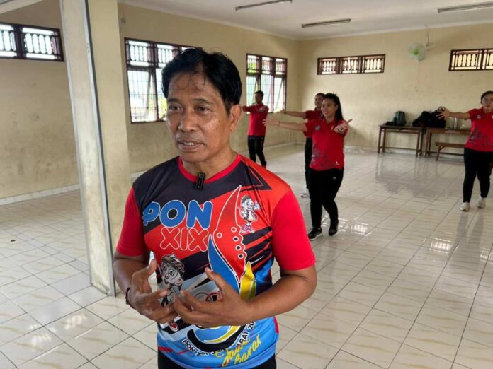 BaliPortalNews_ Sucipta Penata gerak senam, I Komang Sucipta Banyuning