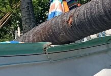 Diterjang Angin Kencang, Dua Jukung Nelayan di Bunutan Hancur Tertimpa Pohon Kelapa Diterjang Angin Kencang, Dua Jukung Nelayan di Bunutan Hancur Tertimpa Pohon Kelapa