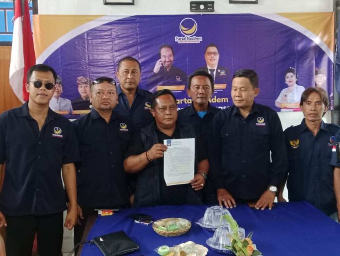 BaliPortalNews_ merger Isu Merger dengan Gerindra, NasDem Karangasem Tegaskan Tidak Benar