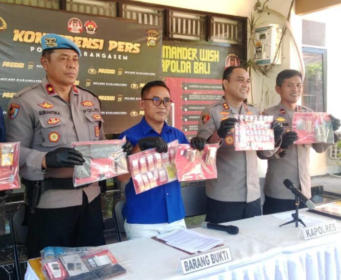 Modus Paket Misterius Terbongkar, Polisi Ringkus Pengedar Sabu Jaringan Denpasar–Karangasem