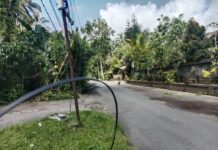 Kabel Provider Melintang di Jalan, Dua Pelajar Alami Kecelakaan di Karangasem Kabel Provider Melintang di Jalan, Dua Pelajar Alami Kecelakaan di Karangasem