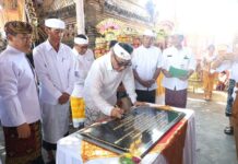 Wali Kota Jaya Negara Hadiri Karya Ngenteg Linggih di Banjar Tengah Renon Karya Ngenteg Linggih