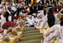 Gubernur Koster Mohon Kerahayuan Jagat Bali di Karya Ngusaba Kadasa Pura Ulun Danu Batur Karya Ngusaba Kadasa