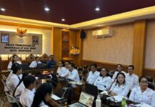 Sagung Antari Jaya Negara Pimpin Rapat Penguatan Kelembagaan dan Kader Posyandu Denpasar Rapat Penguatan Kelembagaan