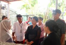 Sagung Antari Jaya Negara Kunjungi Kebun Imut, Inovasi Atasi Sampah Organik Berbasis Maggot Kebun Imut