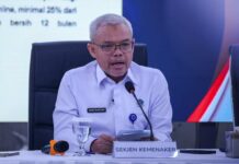 Pemerintah Tegaskan Kebijakan Propekerja Lewat Regulasi dan Program Ketenagakerjaan Sekretaris Jenderal Kementerian Ketenagakerjaan, Cris Kuntadi