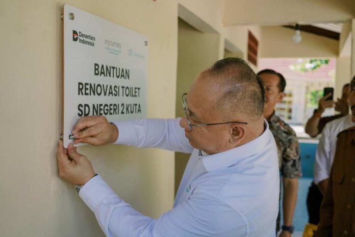 Implementasi ESG, ITDC Dorong Sanitasi Berkelanjutan di SDN 2 Kuta