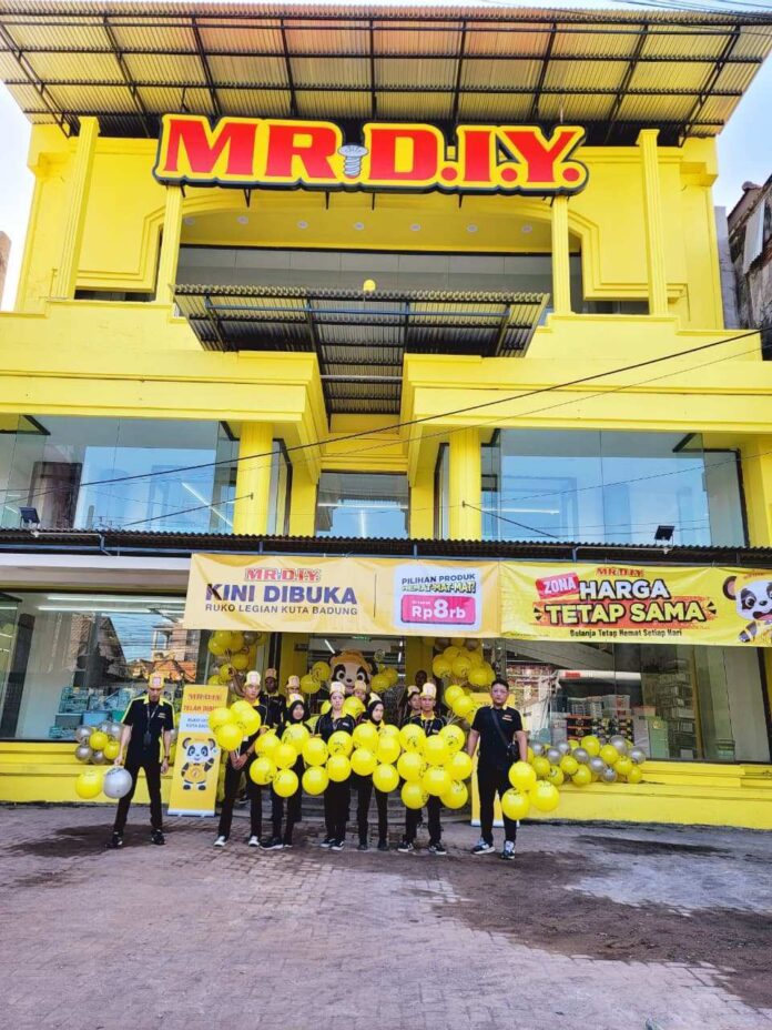 BaliPortalNews_ DIY MR.D.I.Y. Perkuat Komitmen Hadirkan Belanja Hemat, Lengkap, dan Dekat untuk Keluarga Indonesia