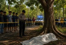 Remaja 18 Tahun di Karangasem Ditemukan Meninggal “Ulah Pati” di Pohon Jati Ilustrasi remaja meninggal di dekat pohon. Sumber Foto : Istimewa