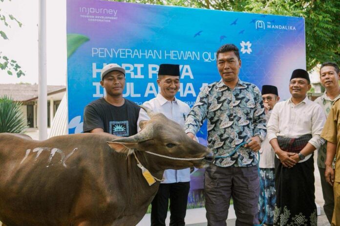 BaliPortalNews_ Kurban ITDC Idul Adha 1447 H, ITDC dan Stakeholder Kawasan Salurkan 29 Hewan Kurban