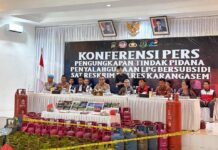 Pertamina Patra Niaga Apresiasi Polres Karangasem atas Komitmen Penegakan Hukum terhadap Penyalahgunaan LPG Subsidi Pertamina Patra Niaga Apresiasi Polres Karangasem atas Komitmen Penegakan Hukum terhadap Penyalahgunaan LPG Subsidi
