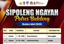 Jadwal SIM Keliling Polres Buleleng Bulan Mei 2026 Jadwal SIM Keliling Polres Buleleng Bulan Mei 2026