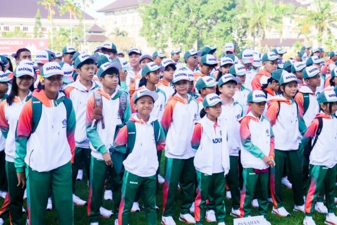 BaliPortalNews_ Siap Tempur Kontingen Badung Siap Tempur di PORJAR Bali 2026, Targetkan Kembali Raih Juara Umum