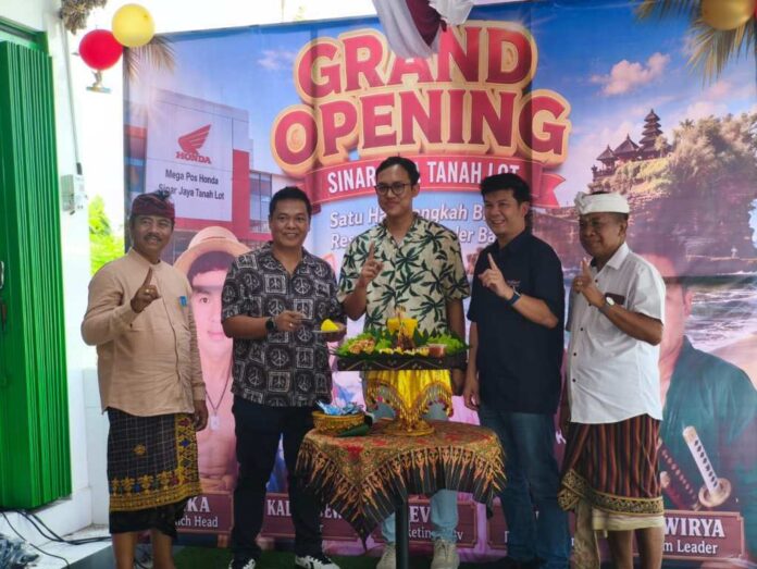 BaliPortalNews_ Sinar Jaya Sinar Jaya Motor Resmikan Mega Pos Tanah Lot, Hadirkan Layanan Lengkap dan Beragam Promo Menarik