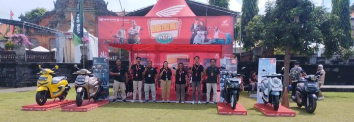 BaliPortalNews_ Stylo Honda Stylo Jadi Primadona, Astra Motor Bali Catat Penjualan Positif di Semarapura Festival 2026