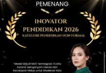 Menganyam Literasi dan Kecakapan Hidup, Pendidik Asal Buleleng Raih Inovator Pendidikan Nasional 2026 Menganyam Literasi dan Kecakapan Hidup, Pendidik Asal Buleleng Raih Inovator Pendidikan Nasional 2026
