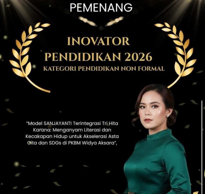 Menganyam Literasi dan Kecakapan Hidup, Pendidik Asal Buleleng Raih Inovator Pendidikan Nasional 2026