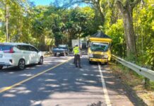 Truk Tabrak Truk, Arus Lalin Denpasar-Gilimanuk Macet Truk Tabrak Truk, Arus Lalin Denpasar-Gilimanuk Macet