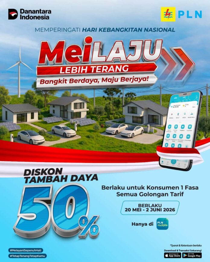 PLN _Admin2 Semangat Hari Kebangkitan Nasional, PLN UID Bali Permudah Masyarakat Tambah Daya Lewat PLN Mobile