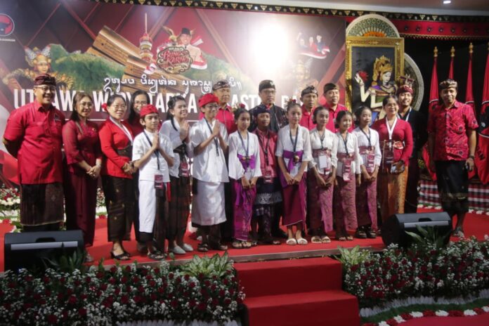 Bulan Bung Karno, DPD PDI-P Bali Gelar Utsawa Widyaswara Susastra Bali, Diikuti Sekolah dan PT se-Bali