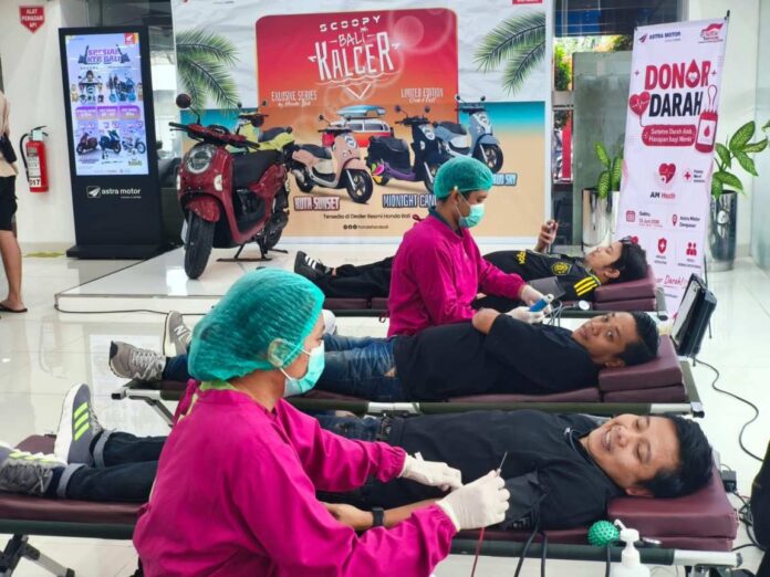 Astra Motor Bali Gelar Aksi Donor Darah