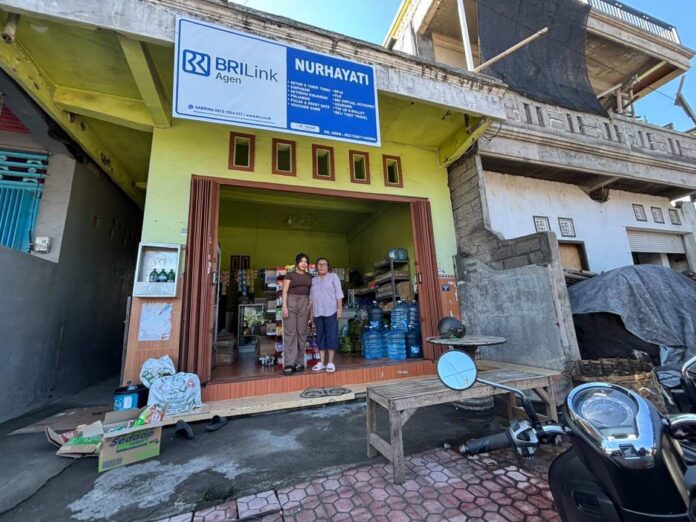 BaliPortalNews_ BRILINK Dari Warung Sembako ke Pusat Transaksi, Agen BRILink di Klungkung Layani Hingga 150 Transaksi per Hari