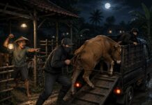 Ilustrasi Sapi Dicuri. Sumber Foto : Istimewa
