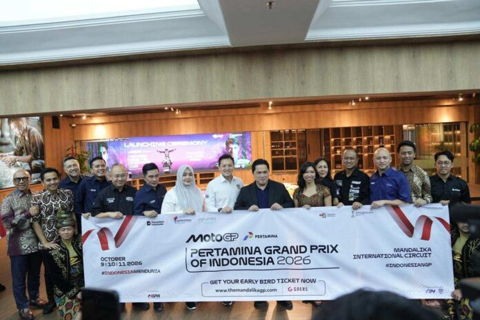 Indonesia Kembali Jadi Tuan Rumah Pertamina Grand Prix of Indonesia 2026, Penjualan Tiket Sudah Dibuka